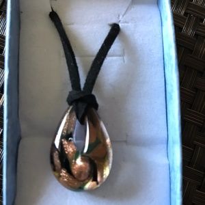 Multi Color Pendant Necklace